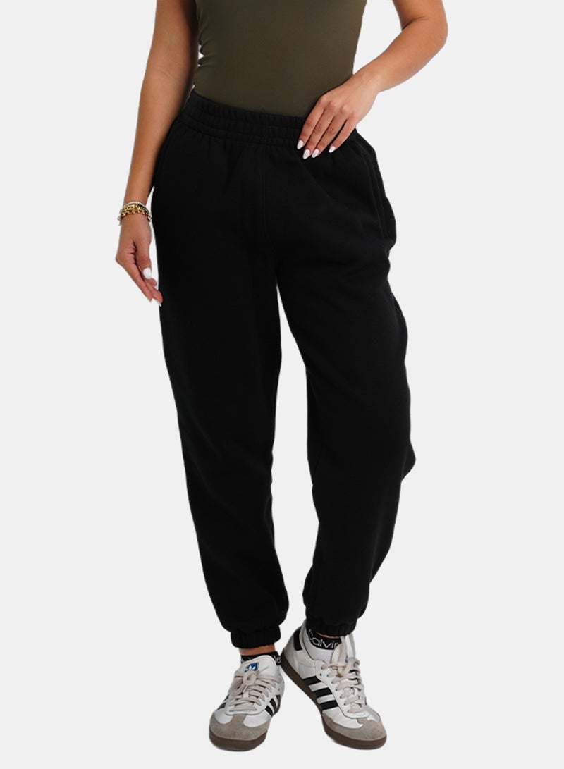 Basic Look Baggy Sweatpants - Image 1